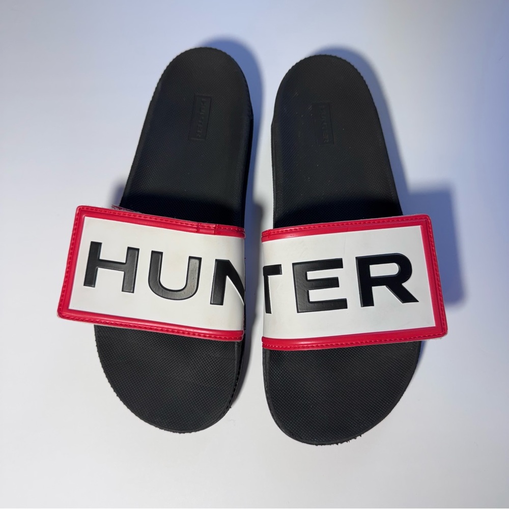 HUNTER slides adjustable sandal
Red Black White logo US 9 (UK 7)
Coastal core - Picture 3 of 11